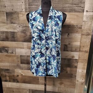 NYDJ tropical print top S